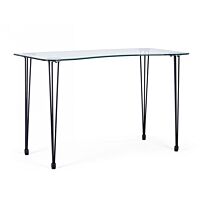 BIZZOTTO PISALNA MIZA RONDO' ČRNA 120X60