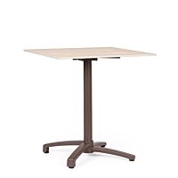 BIZZOTTO vrtna miza CLARET 70 × 70 chocos