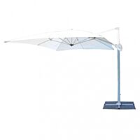 SENČNIK SATURNO BEL P/L 3 X 4 BELO PLATNO