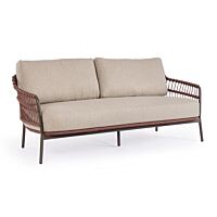 Vrtna sofa – trosjed TALAIA JAVA s jastucima