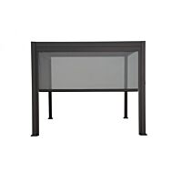 Rolo tenda za pergolu OCEAN bočna 3,6 m antracit