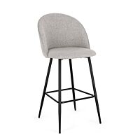 BIZZOTTO oblazinjen barski stol NEW TANYA cenere