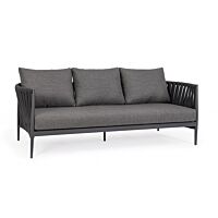 KAUČ 3P JACINTA ANTRACIT WG21