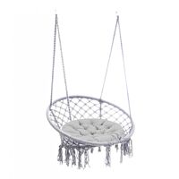 Viseća okrugla fotelja - mreža LUXORI AM-807527-LGRE