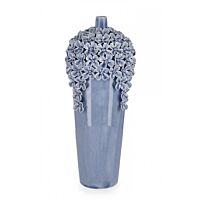 BIZZOTTO OKRASNA VAZA TREASURE MODRA H40