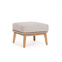 Tabure otoman TAMIRES s bež jastukom