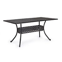 Vrtni aluminijski stol IVREA 160X90 antracit