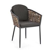 BIZZOTTO C-BR CC MARIBELA STOL ANTRACIT YK13