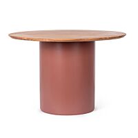 BIZZOTTO okrogla jedilna miza OJAS TERRACOTTA D115