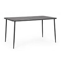 Vrtna jedilna miza YARA 140x80 – antracit