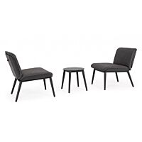 BIZZOTTO Vrtna garnitura SET3 ISABELA antracit WG21