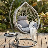 Gugalnik PANAREA z blazinami - WI-806920-GREY