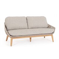 Vrtni trosjed TAMIRES u bež boji