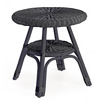 Vrtni stolić ALLISS MIDNIGHT - prirodni ratan