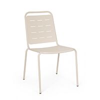 Vrtni stol YARA z nasloni za roke – šampanjec