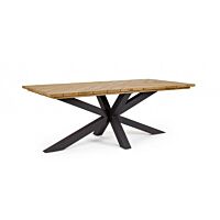 Vrtna miza PALMDALE 200X100 carbon RT02