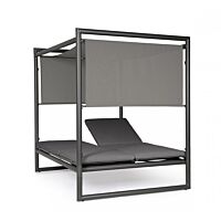 Ležaljka - DAYBED KONNOR ANTRACIT CX23
