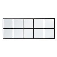 OGLEDALO S OKVIROM WINDOW NUCLEOS CRNO 125X50