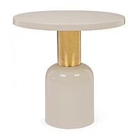 Klub stolić za kavu NALIMA crem D50.5