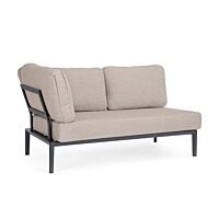 Modularni vrtni kutni dvosjed GERALD antracit JX55