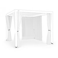 Set 4 bočnih platna i komarnika za pergolu OCEAN 3x3 bijela