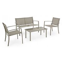 Vrtna garnitura SET4 PEDRO tortora JA15