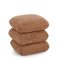 BIZZOTTO oblazinjen tabure ANTARA terracotta
