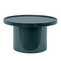 BIZZOTTO okrogla mizica OTILIA Ø70 cm – globoko zelena