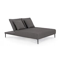 Dvostruka ležaljka VIPER antracit QS22/ANTR