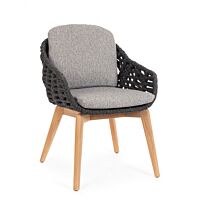 Vrtna fotelja TAMIRES antracit