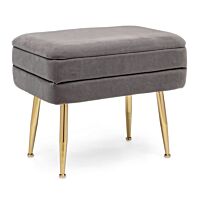 Klupa sa posudom za odlaganje PAVLINA tamnosiva