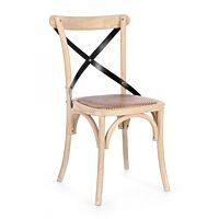 Drvena stolica CROSS METAL W. WASH