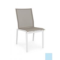 BIZZOTTO Vrtni stol CRUISE v beli barvi GK50