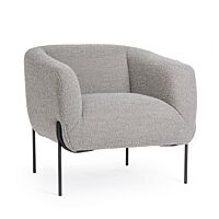 BIZZOTTO FOTELJ CLAUDINE SIV BOUCLE'