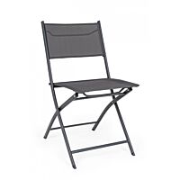 Vrtna sklopiva stolica MARTINEZ antracit