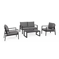 Vrtna garnitura SET4 HILDE antracit LH32 z blazinami