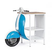 BIZZOTTO BARSKA KONZOLA VESPA MODRA