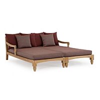 Vrtni SET2 LOUNGE BALI WINE - FSC tikovina