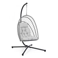 Sklopiva viseća fotelja s jastukom ERROL