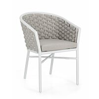 Vrtna fotelja MARGALIDA bijela - 0666083