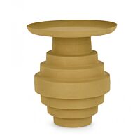 AMBA klub stolić za kavu senf D35.5