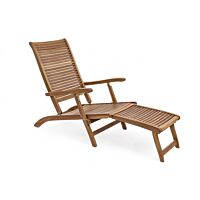 Sklopiva vrtna drvena fotelja steamer NOEMI - bagrem