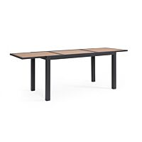 Raztegljiva vrtna miza HILIJA 140-210X77 antracit LH32