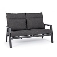 SOFA 2P RELAX C-C KLEDI ANTRACIT JX55