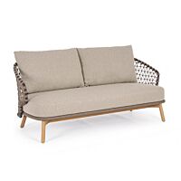 Vrtni kauč dvosed-trosed EULARIA s jastucima