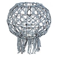 BIZZOTTO LANTERNA MAKRAME SIVA H38