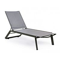 Ležaljka CRUISE s kotačima antracit GK52