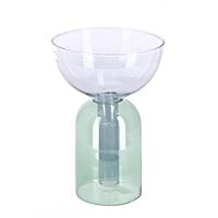 BIZZOTTO TEMPEL VT MODRO ZELENA VAZA H19.5