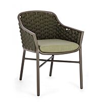 Vrtna fotelja EVERLY OLIV QS24 s jastukom