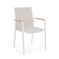 Vrtna stolica JALISCO NEW bijela WG20